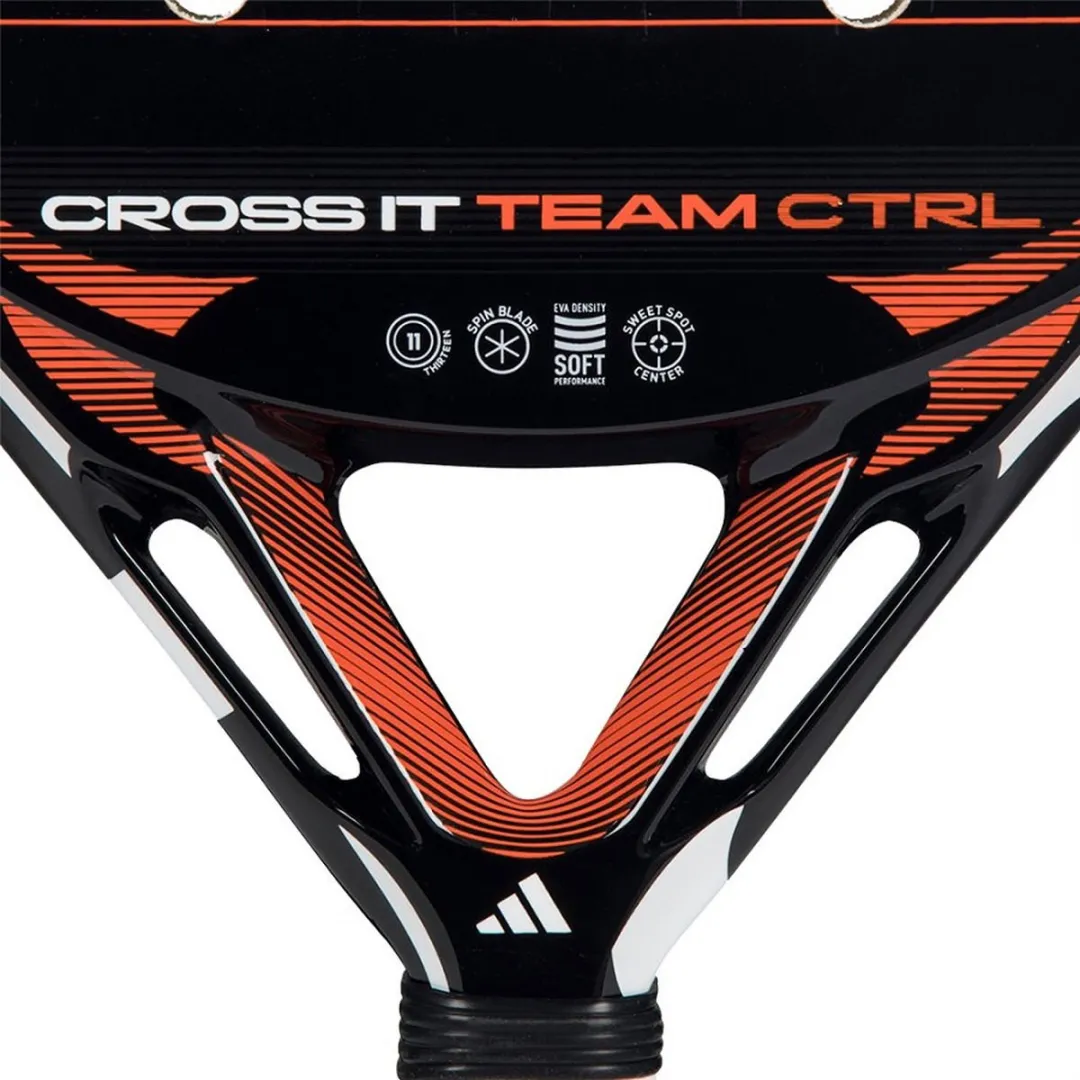Adidas Cross It Team Ctrl 2026 Padelracket - Zwart