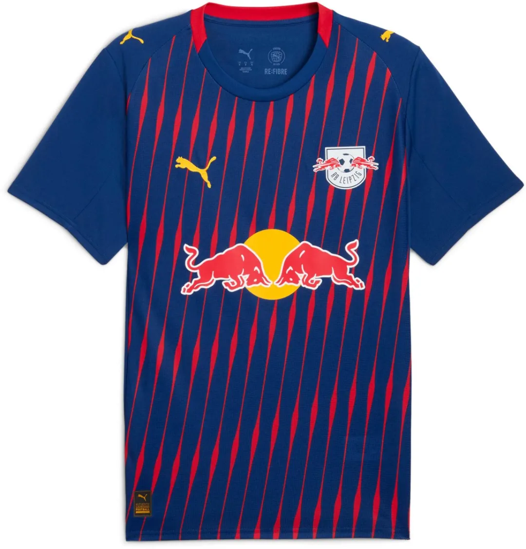 PUMA Buitenstadion Shirt RB Leipzig 2025/26 - XL - Blauw/Geel/Rood