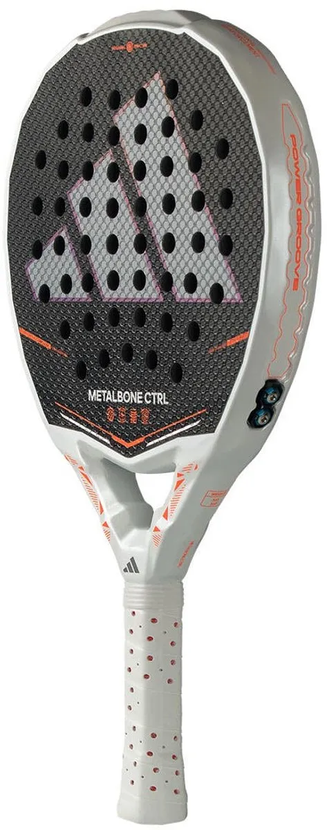 Adidas Metalbone Ctrl 2026 Padelracket - Zwart/Wit/Oranje
