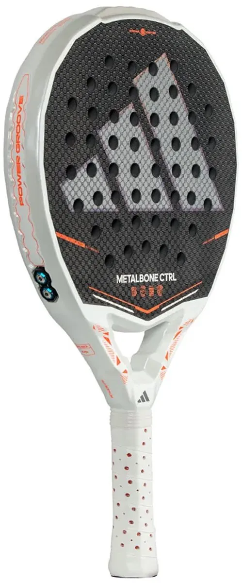 Adidas Metalbone Ctrl 2026 Padelracket - Zwart/Wit/Oranje