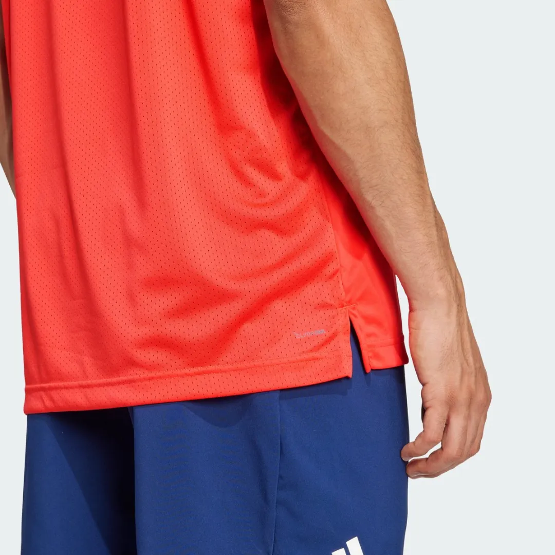 adidas Performance Club Tennis Climacool T-shirt JF8505 - Rood