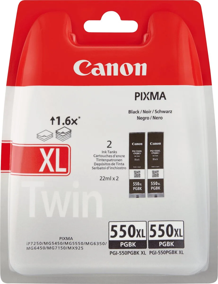Canon PGI-550PXL Inktcartridge Zwart
