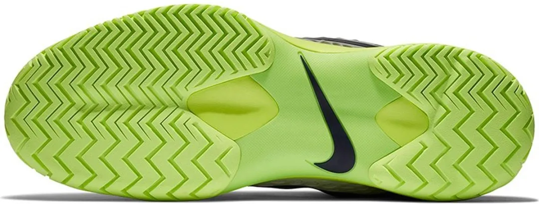 Nike Air Zoom Cage 3 HC - Tennischoenen 36 - Grijs/Geel/Blauw