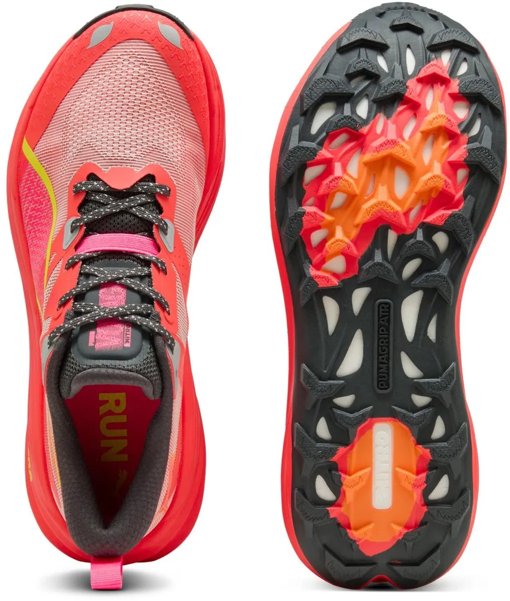 PUMA Voyage Nitro 4 Hardloopschoenen 43 - Trail - Red Glamour/Melon Glow/Pure Pink - afbeelding 6 van 6