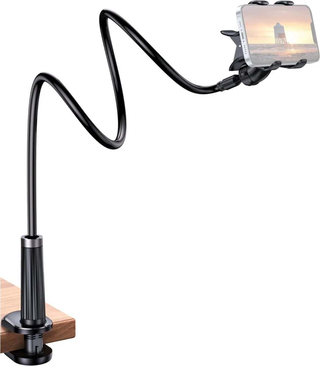 Ugreen Autotelefoonhouder 3-6,5 Inch Voorruit - Transparant - afbeelding 2 van 4