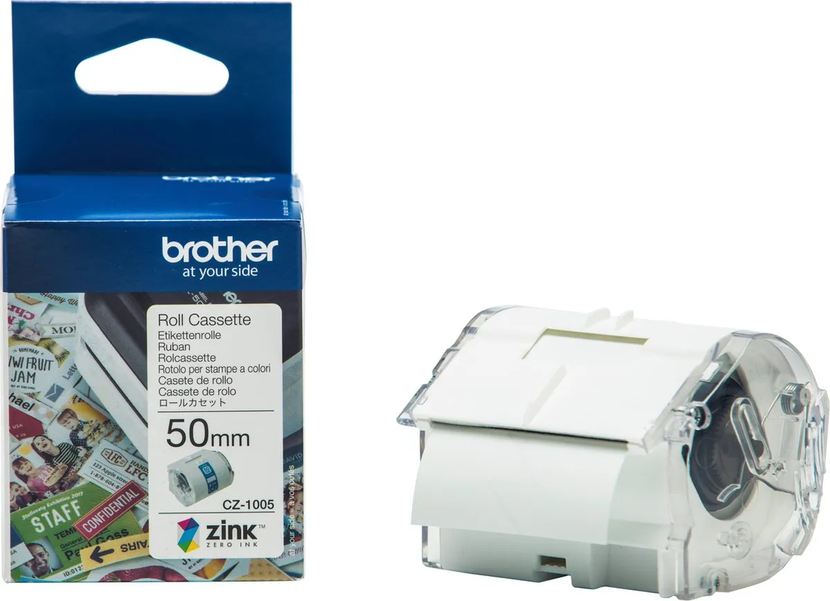Brother CZ-1005 Laminatband 50mm - Wit