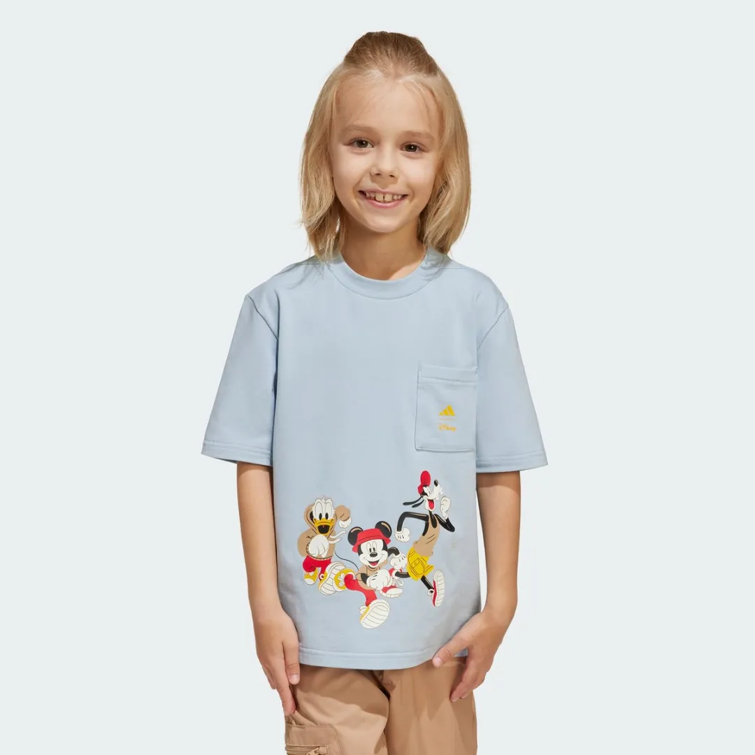 adidas Disney Mickey Mouse T-shirt Kinderen 92 - Blauw