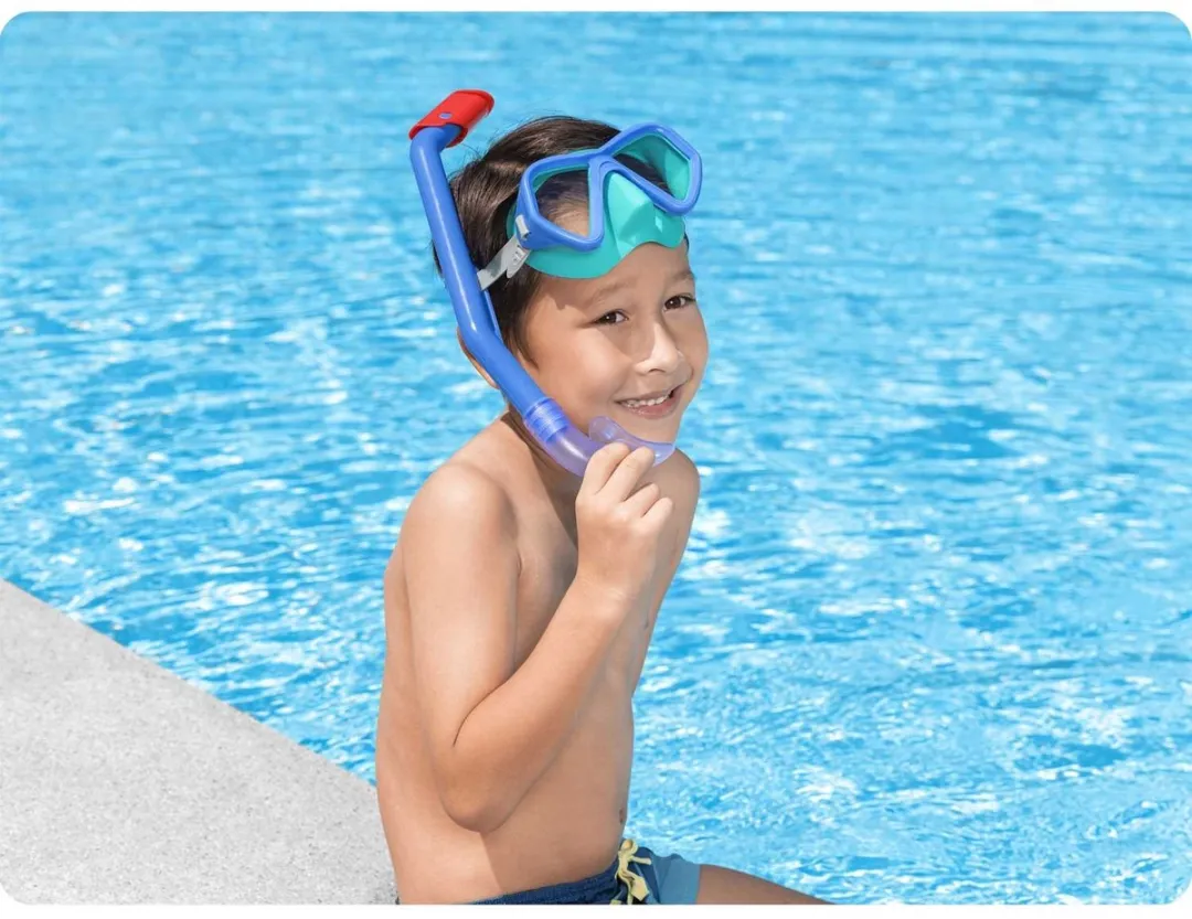 Bestway Zwemmasker met Snorkel - Geel