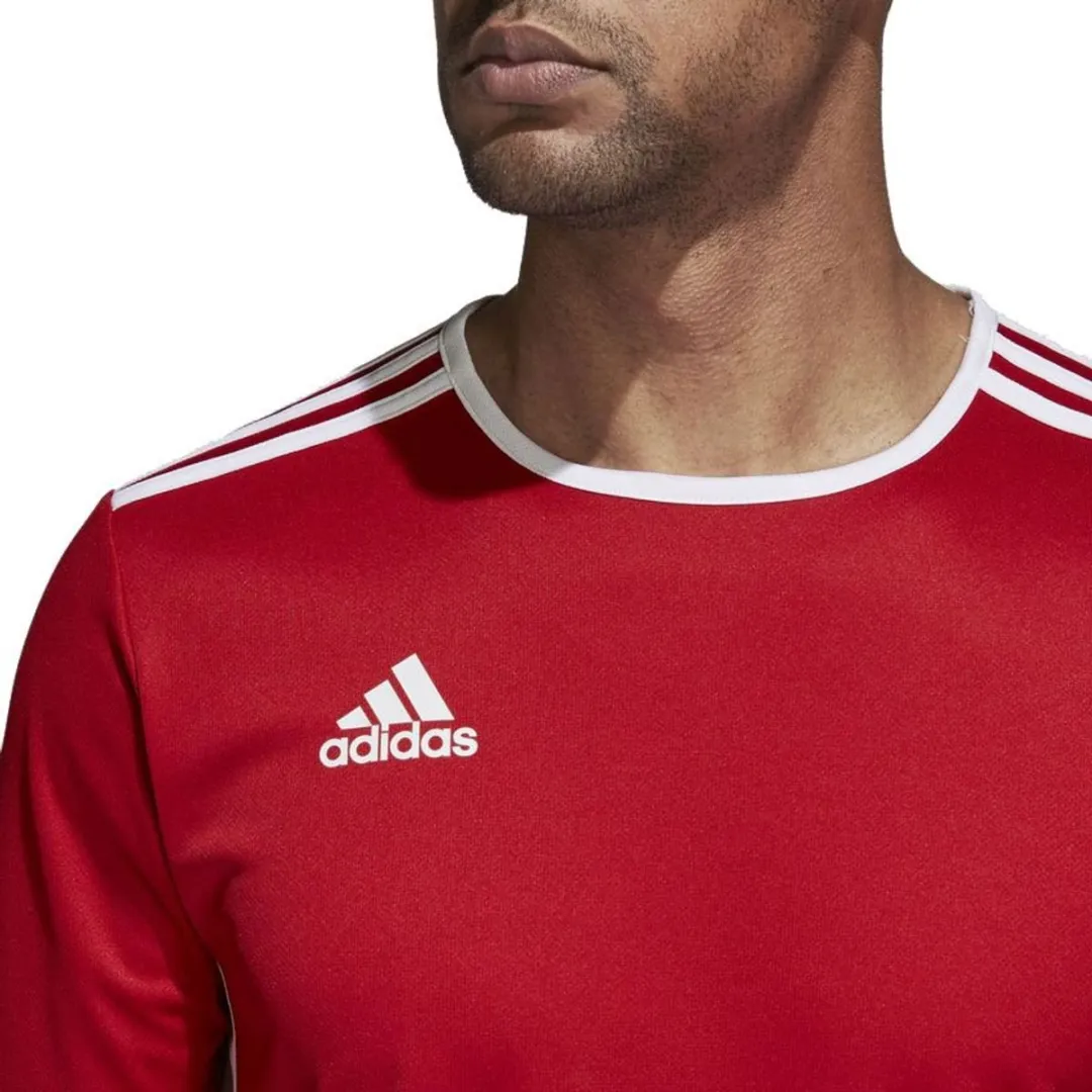 adidas Entrada 18 Heren Sportshirt CF1038 - Power Red/Wit - XL - afbeelding 6 van 6
