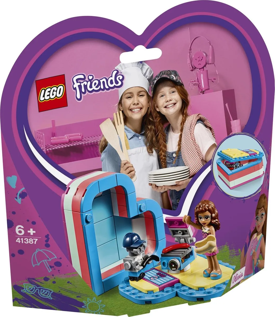LEGO Friends Olivia Hartvormige Zomerdoos 41387