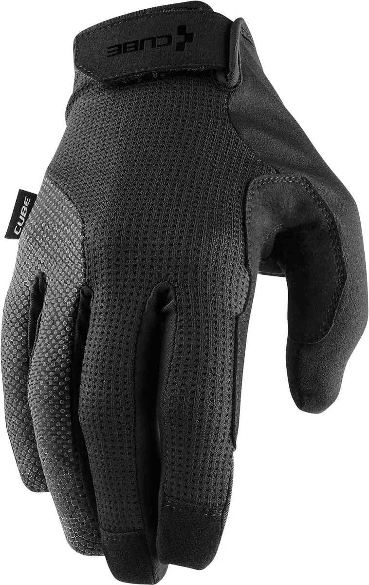 Cube Comfort Long Finger Handschoenen - Zwart/Grijs - Maat L - afbeelding 6 van 6
