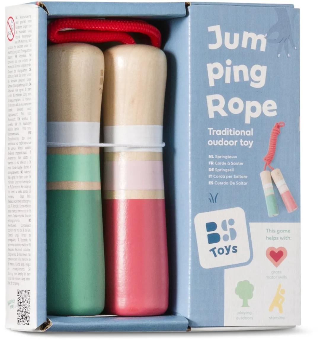 BS Toys Springtouw Roze 2 Meter - afbeelding 6 van 6