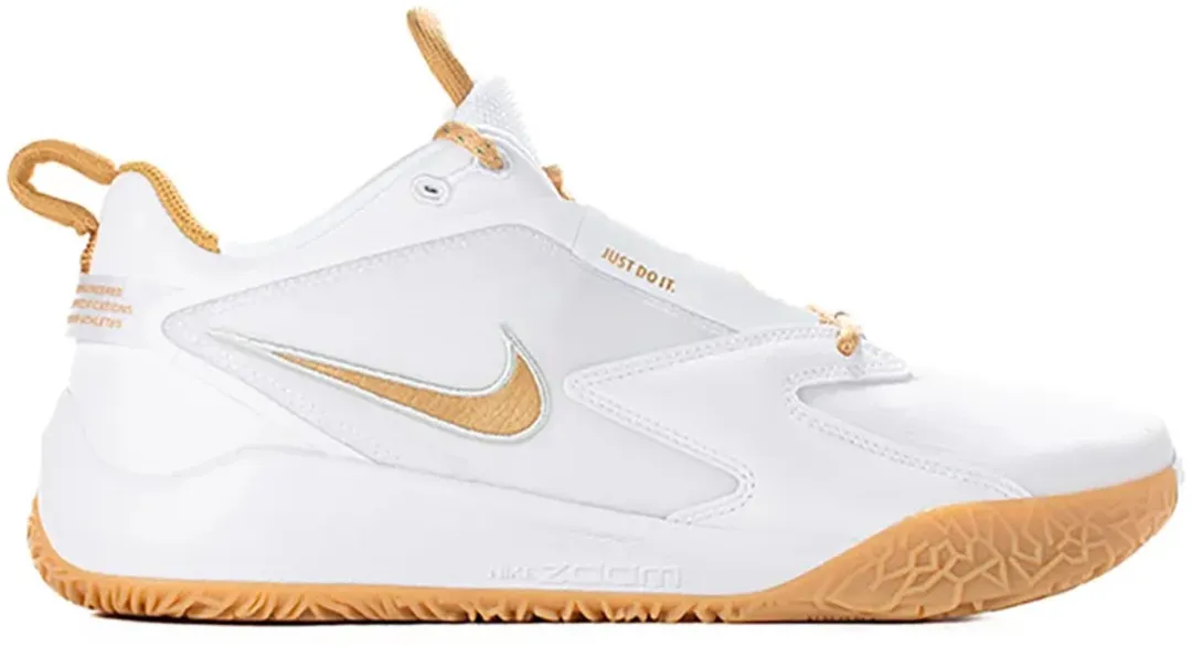 Nike Air Zoom Hyperace 3 Indoor Sportschoenen FQ7074-105 - EU 42 - Wit