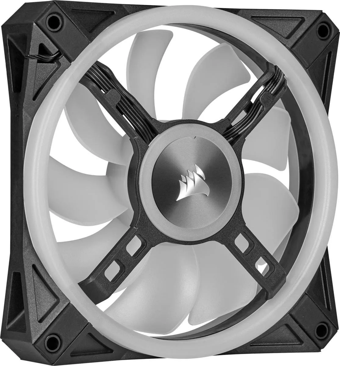 Corsair QL120 RGB Box Ventilator - 3x 120mm - Zwart/Grijs