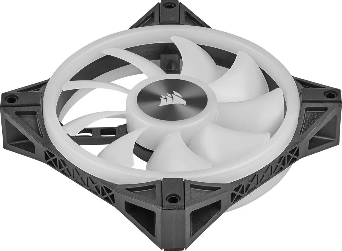 Corsair QL120 RGB Box Ventilator - 3x 120mm - Zwart/Grijs
