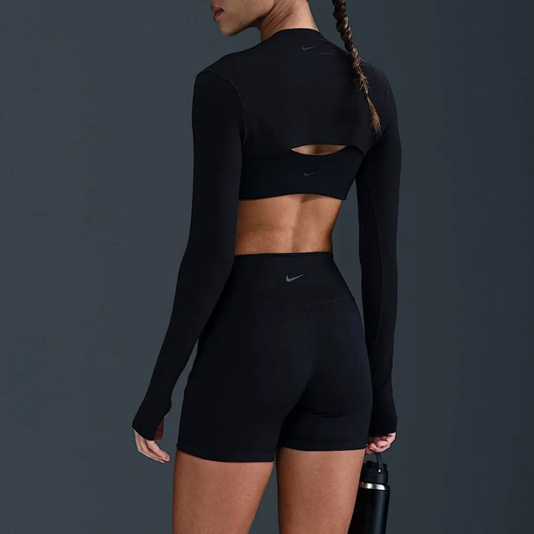 Nike Dri-FIT One Bikeshort Dames XS - Zwart