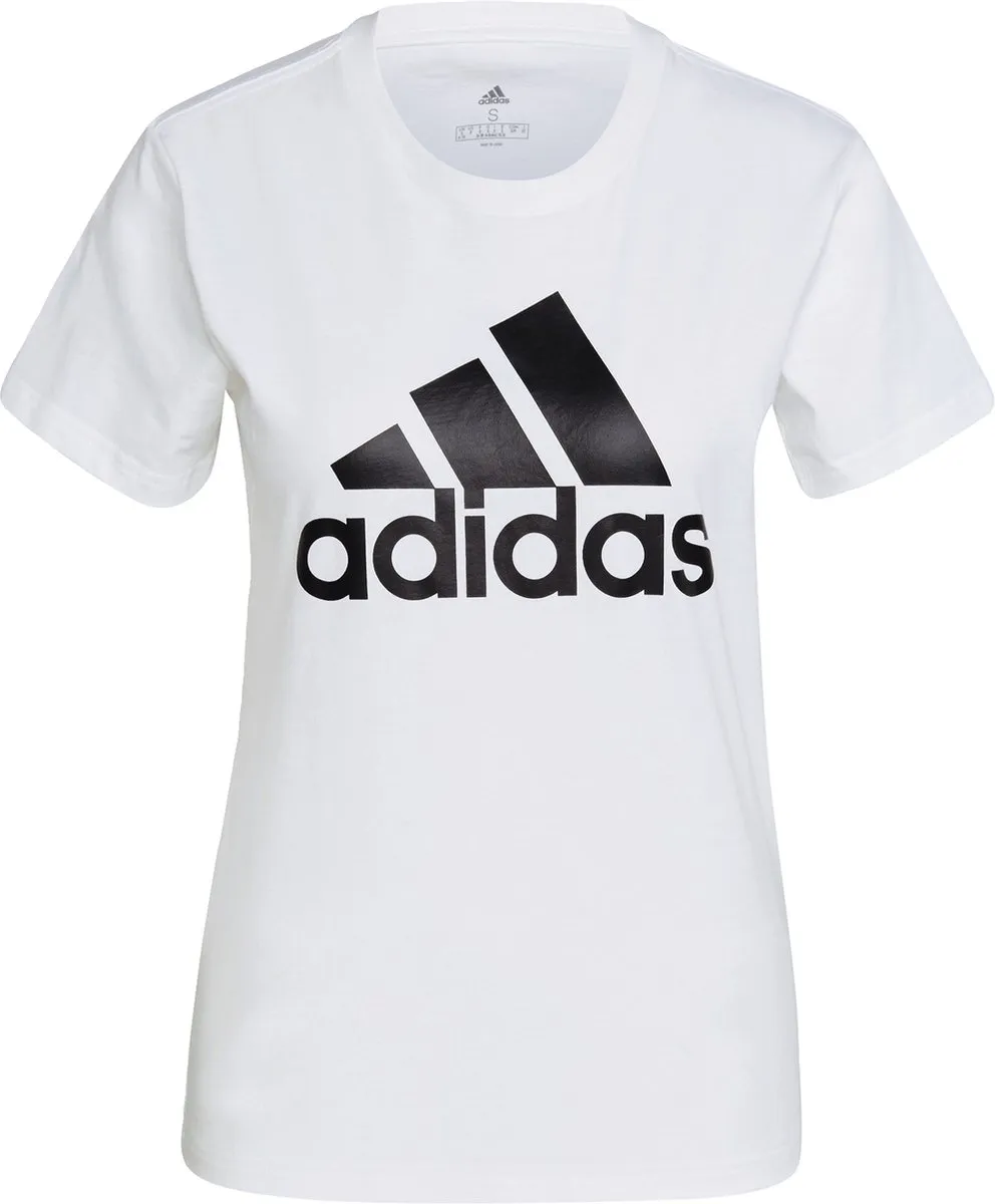 adidas Essentials Logo T-shirt GL0649 - Wit - M