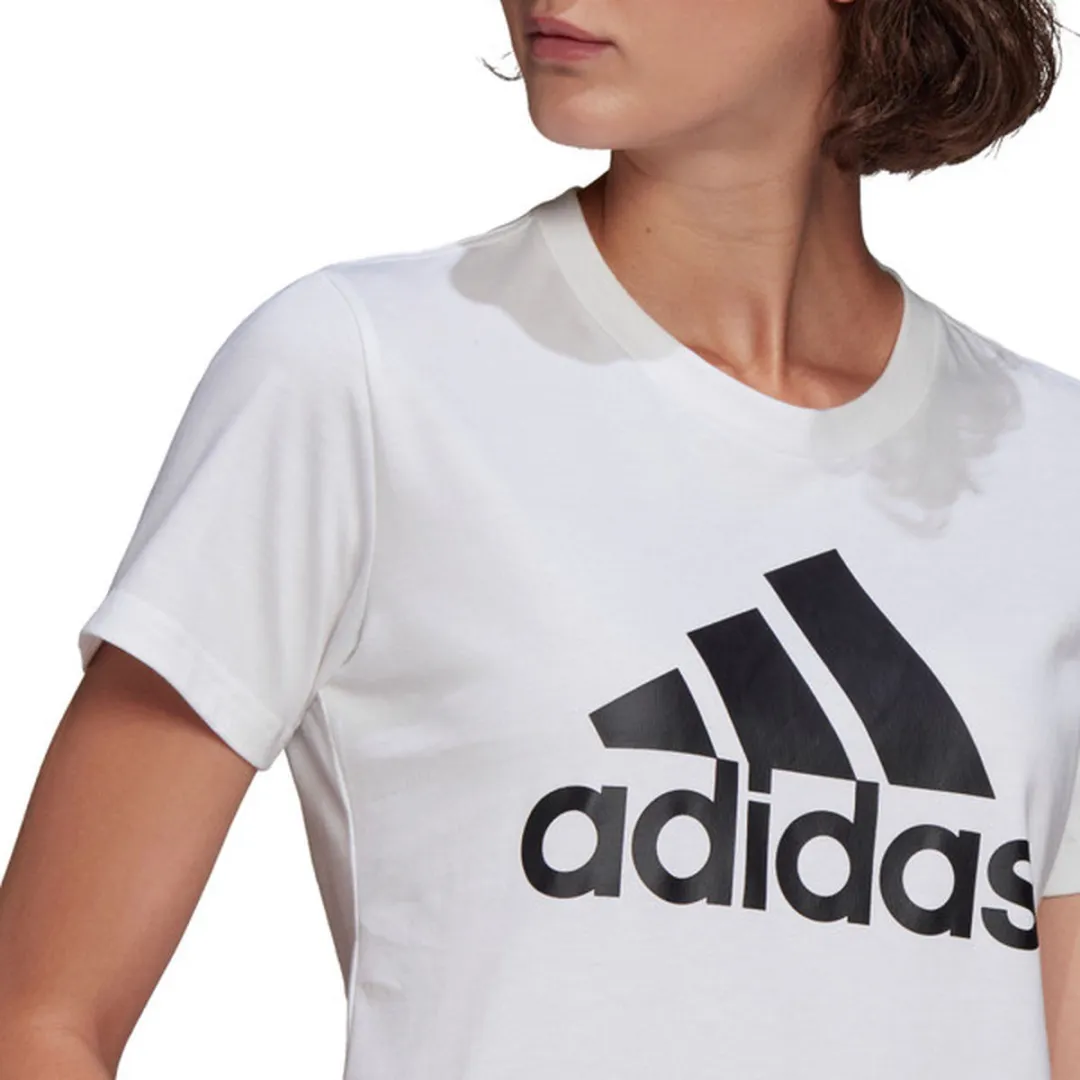 adidas Essentials Logo T-shirt GL0649 - Wit - M
