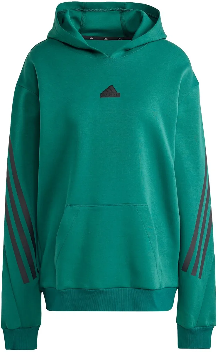 adidas Future Icons 3-Stripes Hoodie IW8569 - M - Groen