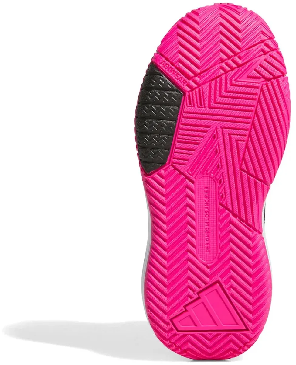 adidas Ownthegame 3.0 Basketbalschoenen - 31.5 - Zwart/Rozig