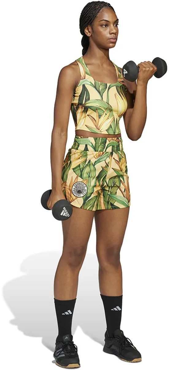 adidas x FARM Rio Training Tanktop JD6306 - Geel