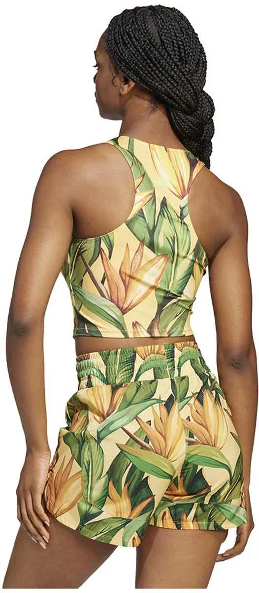 adidas x FARM Rio Training Tanktop JD6306 - Geel