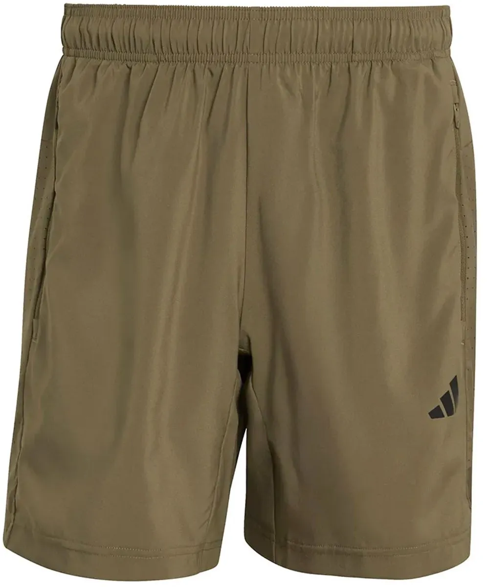 adidas Workout Essentials Base Woven Korte Broek 5" - S - Olive Strata