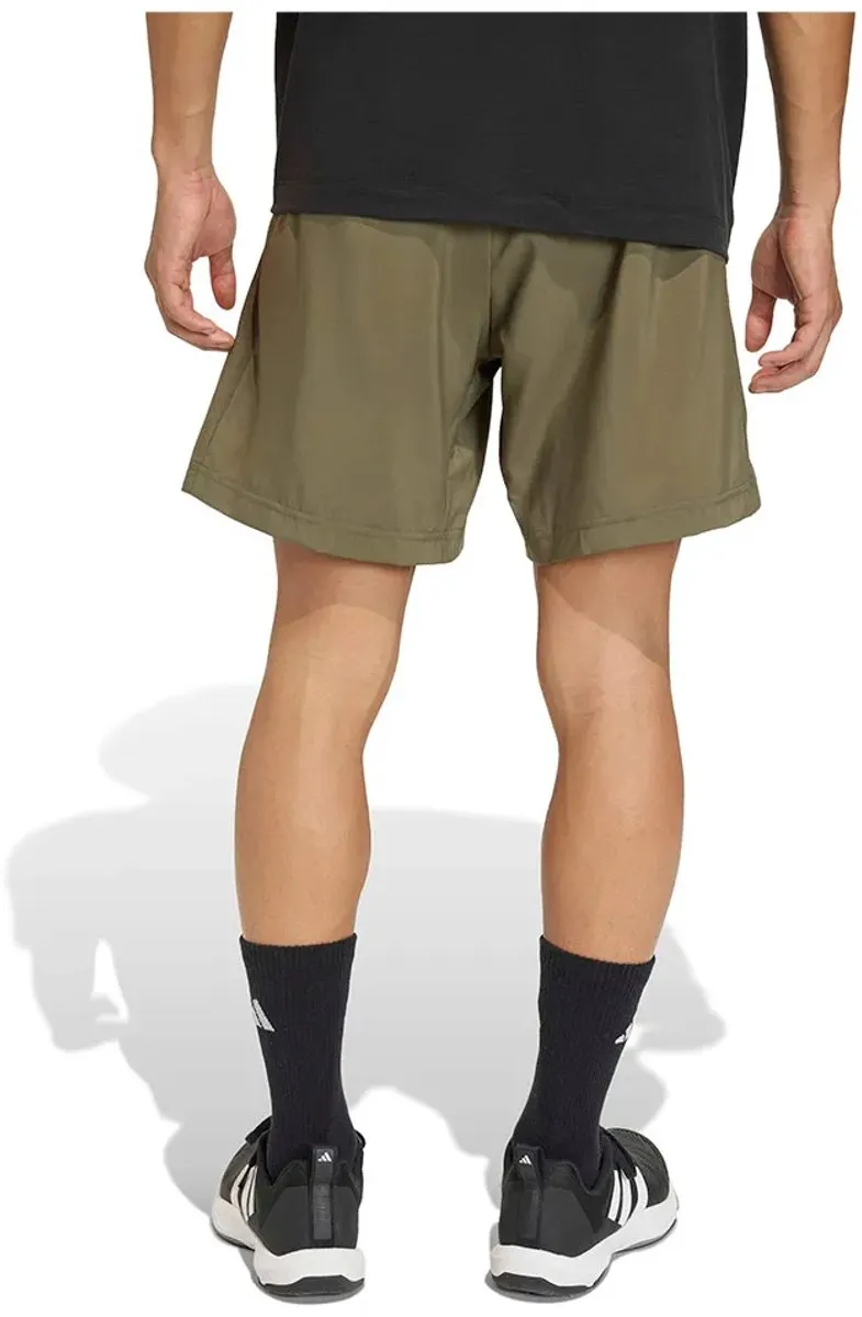 adidas Workout Essentials Base Woven Korte Broek 5" - S - Olive Strata