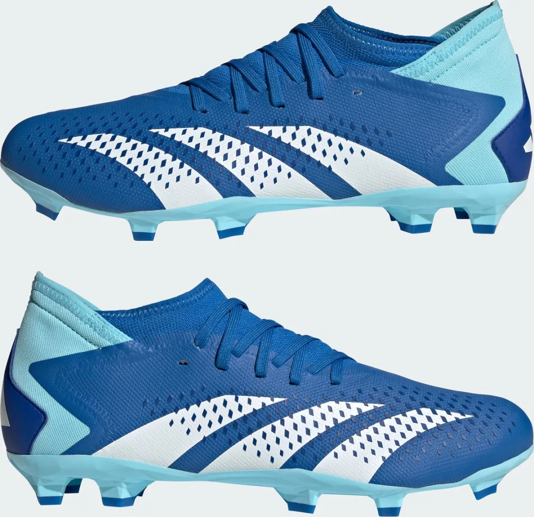 adidas Performance Predator Accuracy.3 FG Voetbalschoenen - Blauw - 44