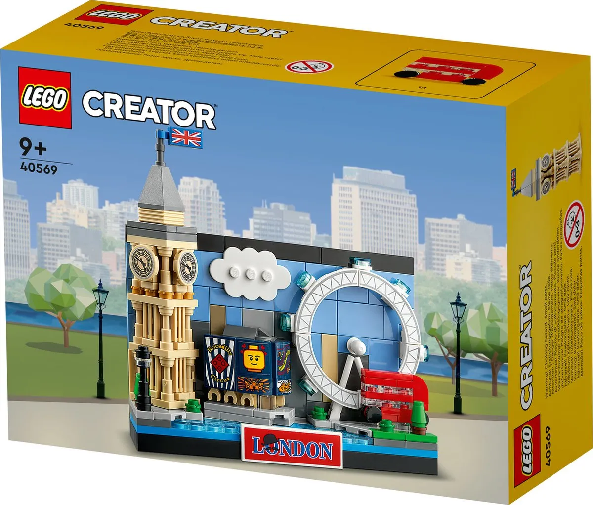 LEGO Creator Ansichtkaart Londen 40569 - 277 Stukken - Meerkleurig