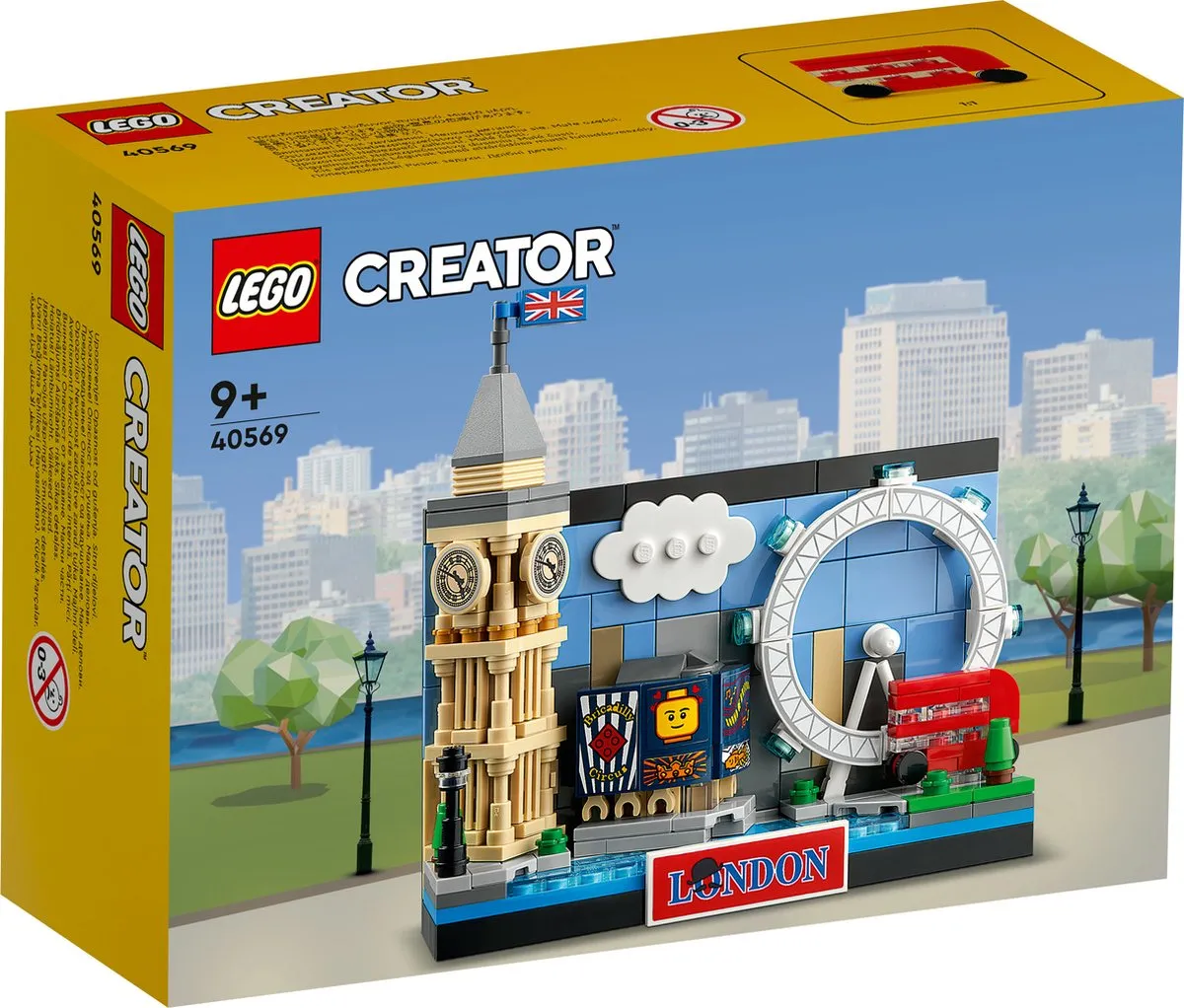 LEGO Creator Ansichtkaart Londen 40569 - 277 Stukken - Meerkleurig - afbeelding 6 van 6