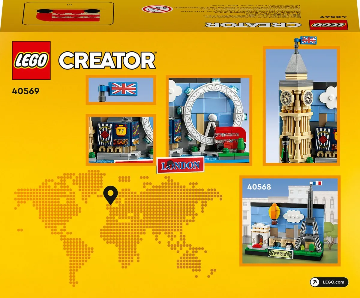LEGO Creator Ansichtkaart Londen 40569 - 277 Stukken - Meerkleurig