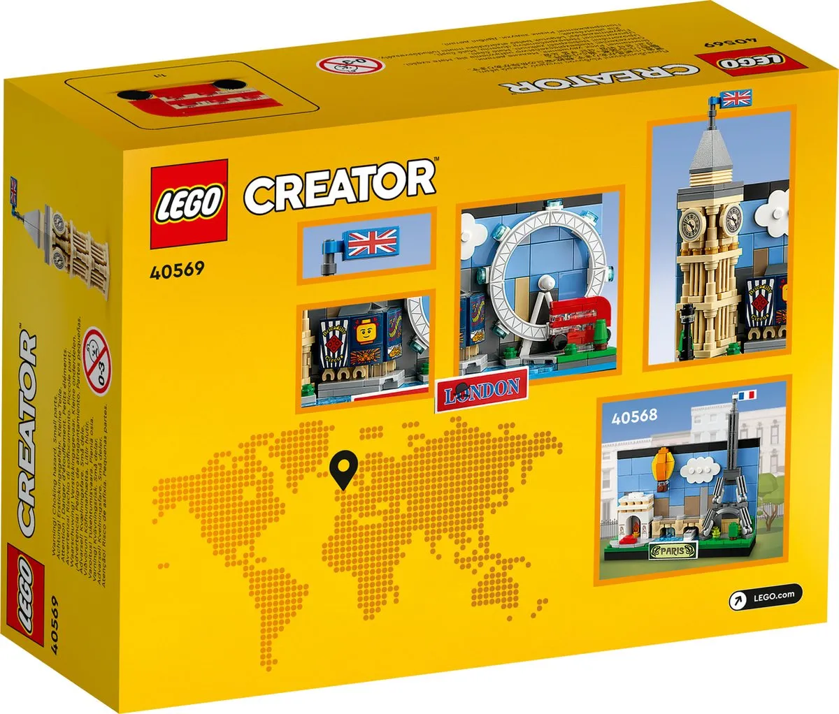 LEGO Creator Ansichtkaart Londen 40569 - 277 Stukken - Meerkleurig