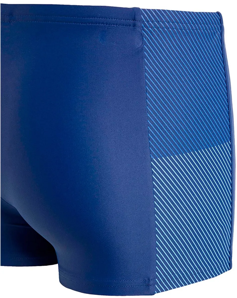 adidas Performance Colorblock 3-Stripes Zwemboxer Kids 164 - Blauw