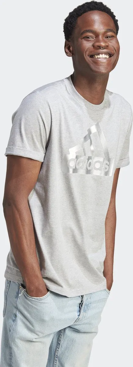 adidas Sportswear Future Icons Metallic T-shirt II3467 - Grijs