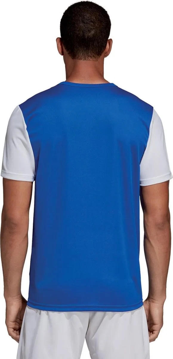 adidas Estro 19 Sportshirt XXL - Blauw/Wit