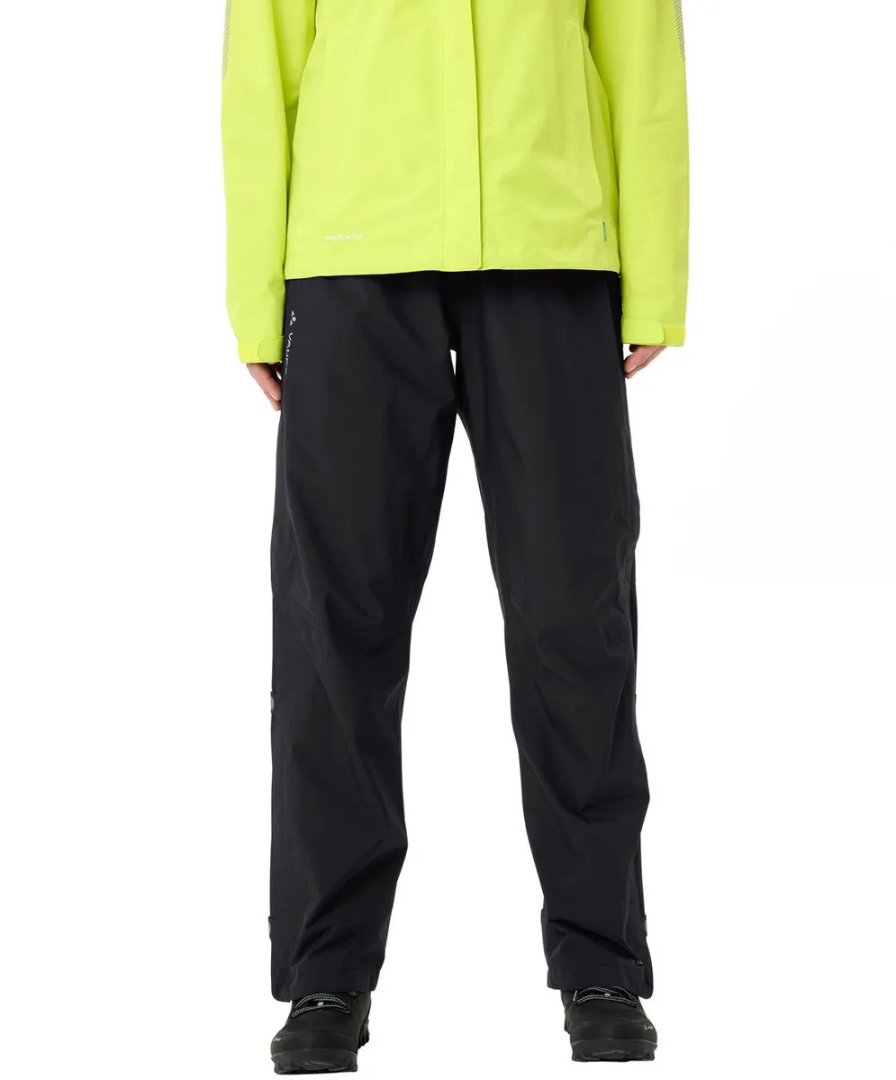 Vaude Women's Fluid Full-Zip Pants - Fietsbroek - Zwart