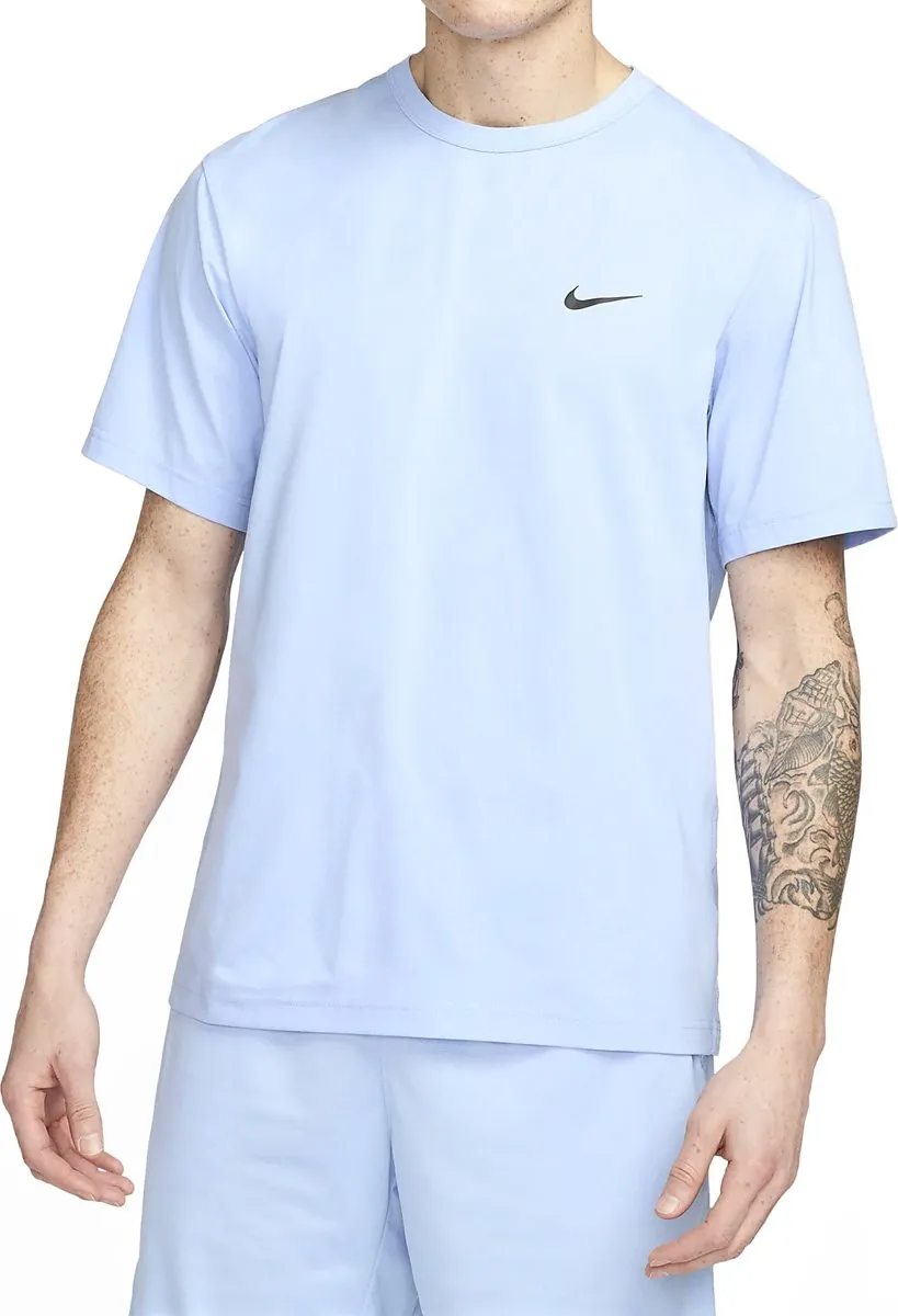 Nike Dri-FIT Hyverse Heren Runningshirt Short - XL - Grijs