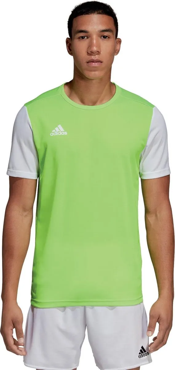 adidas Estro 19 Sportshirt XXL - Lime Groen