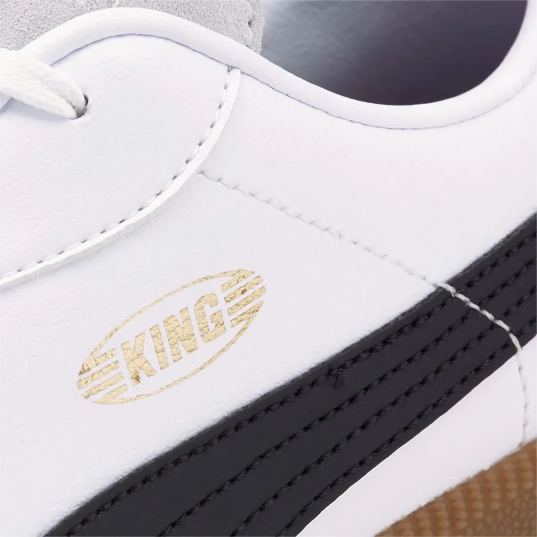 PUMA King 21 Sportschoenen 47 - Wit/Lichtgrijs/Zwart