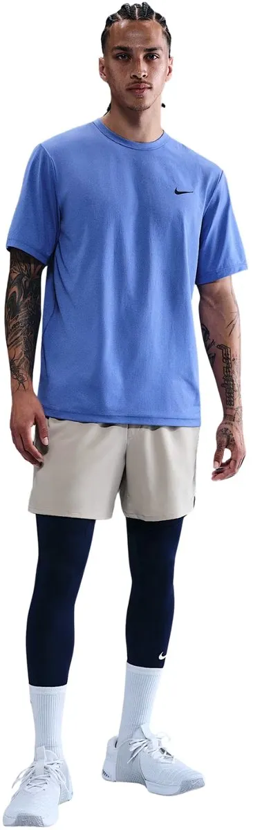 Nike Dri-FIT UV Hyverse Shirt Heren M - Blauw