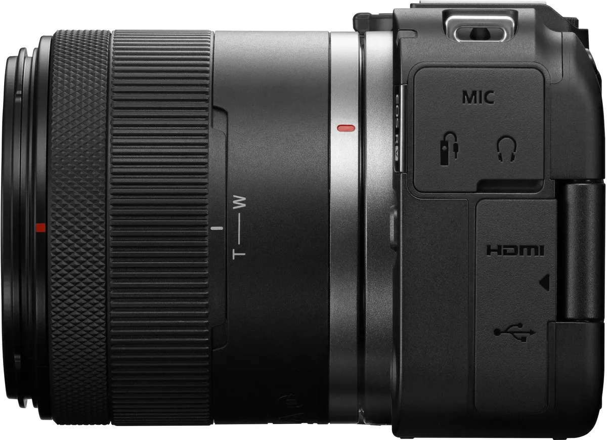 Canon EOS R50 V RF-S14-30mm F4-6.3 IS STM PZ - 4K Video - Zwart