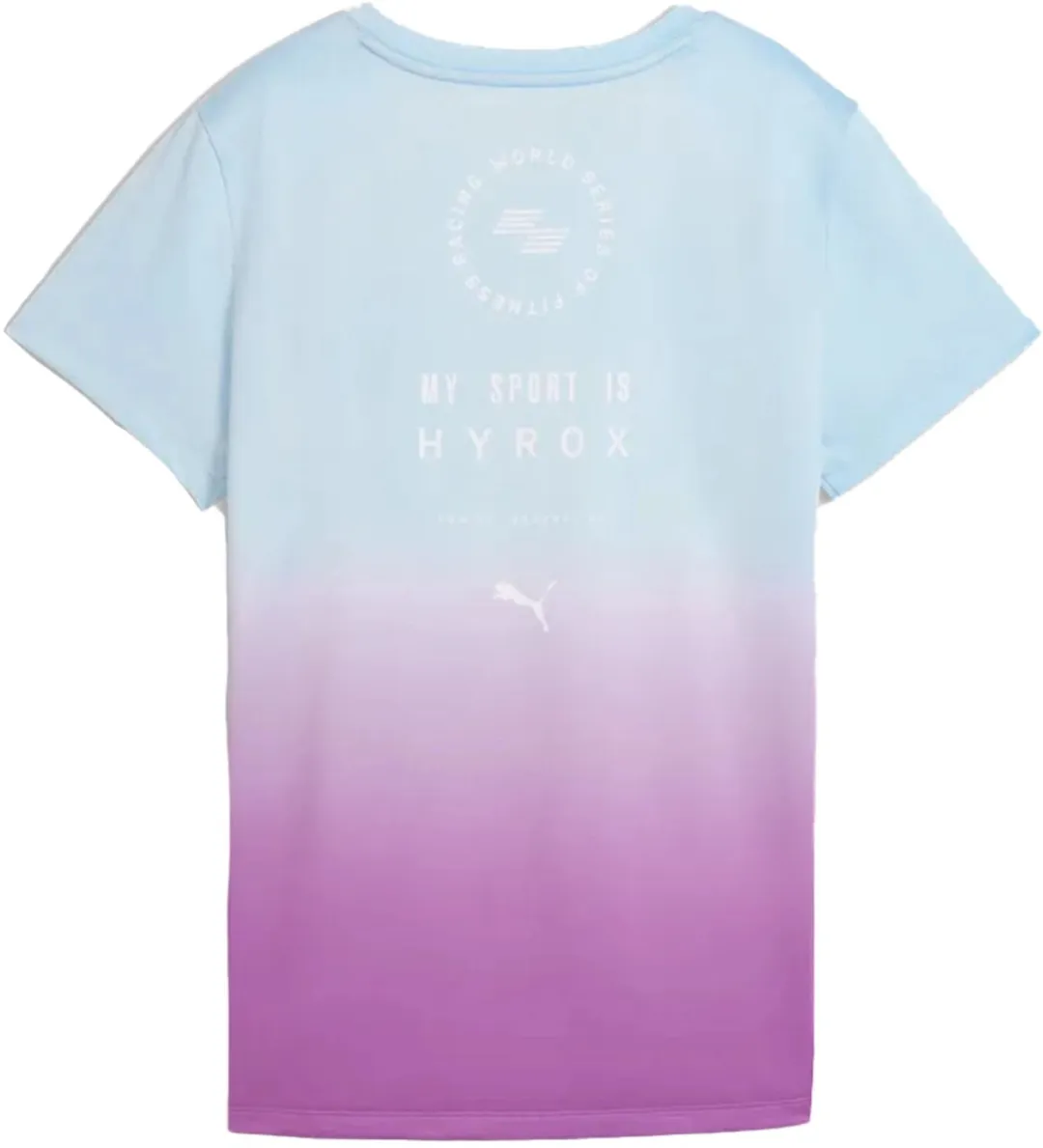 PUMA HYROX Poly Graphic T-shirt 528508-73 - S - Grijs