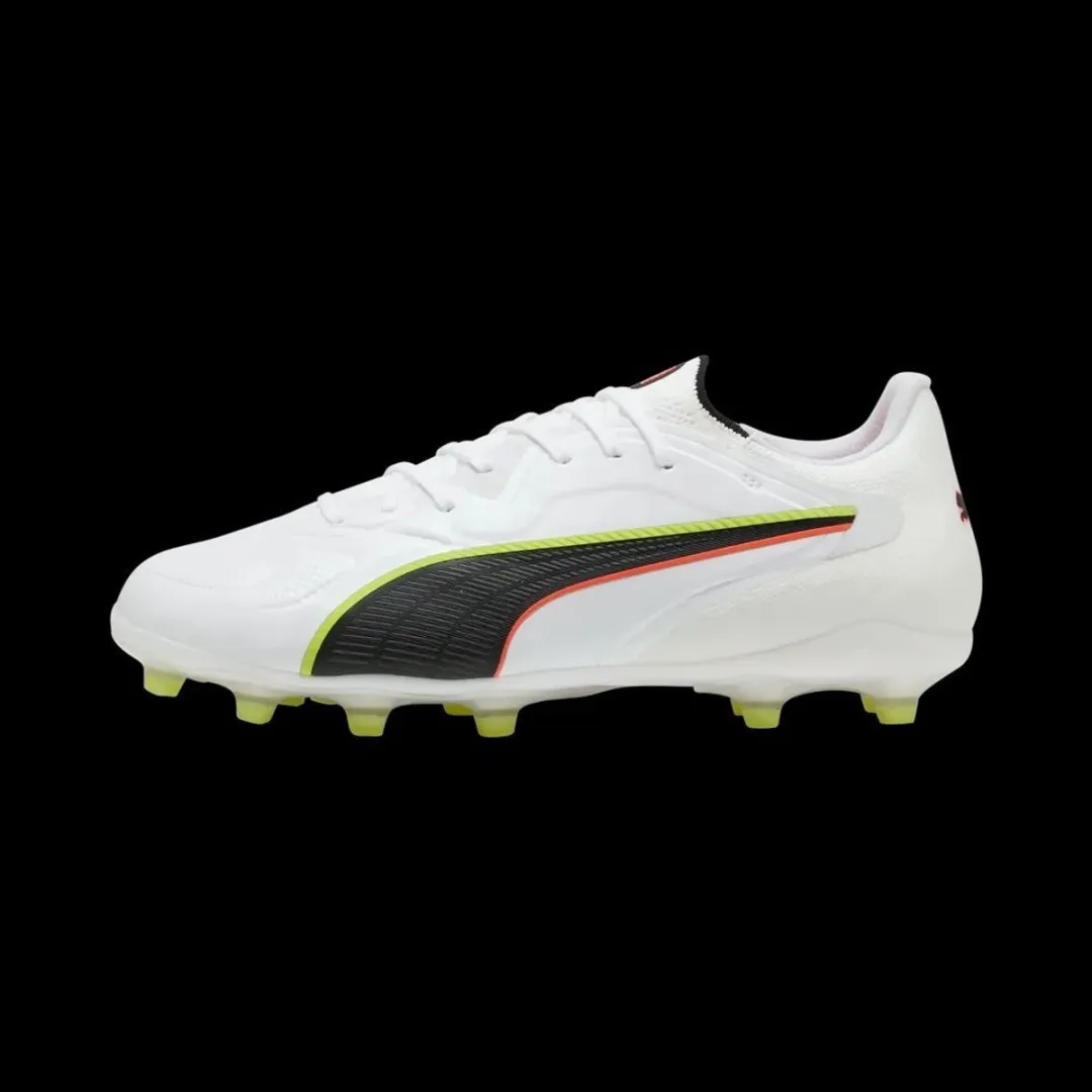 PUMA King 20 Pro FG/AG Voetbalschoenen - Wit