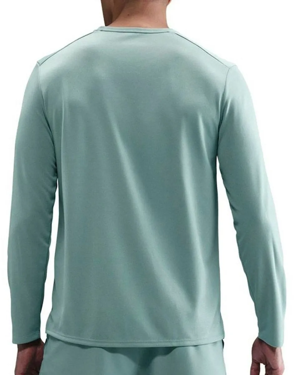 Nike Dri-FIT UV Miler Longsleeve Shirt Heren XL - Lichtblauw