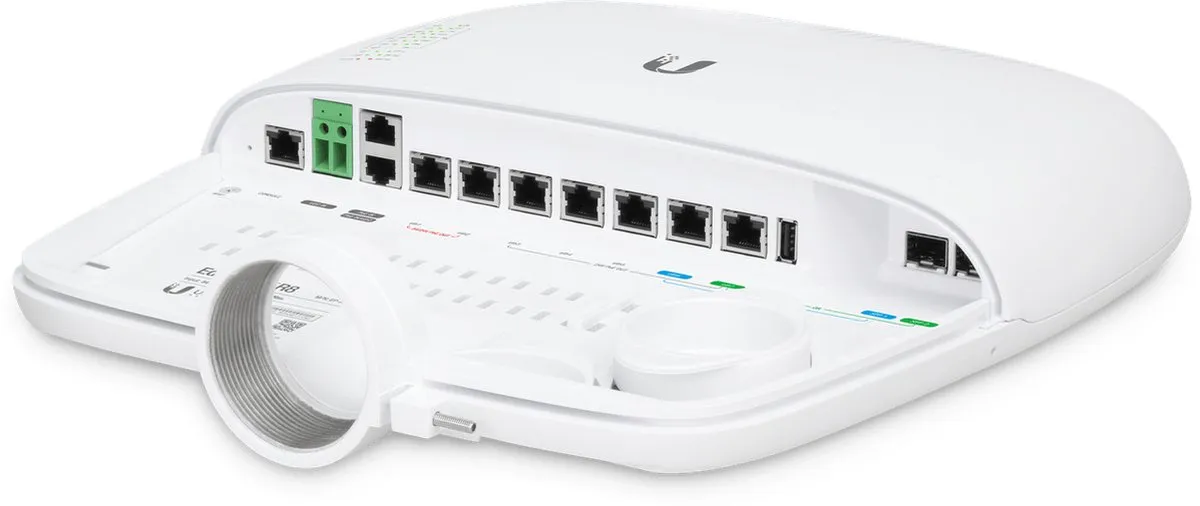 Ubiquiti EdgePoint EP-R8 Router - 8x Gigabit LAN - Wit