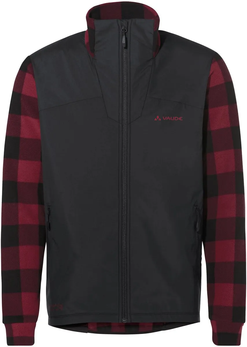 Vaude Men's Minaki Mid Jacket II Fleece Fietsjack - Carmine - XXXL