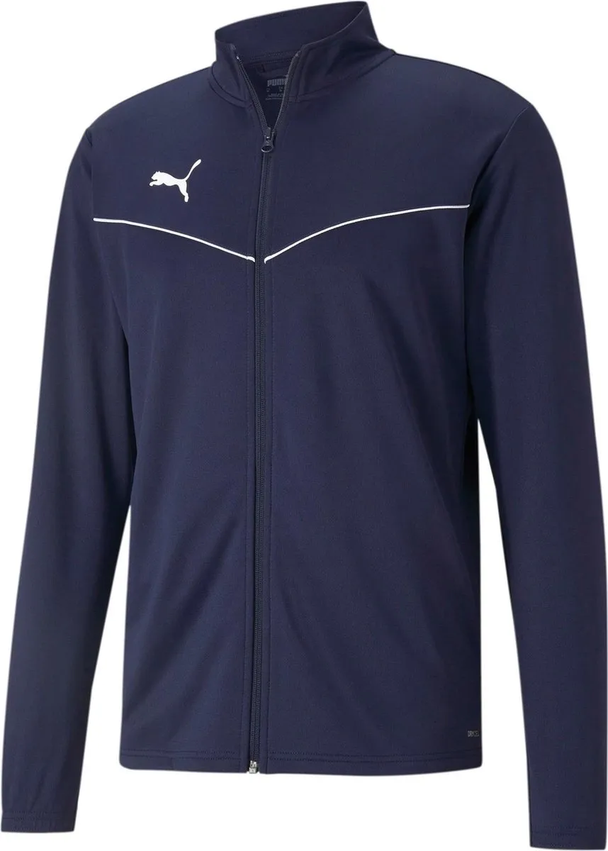 PUMA TeamRISE Poly Trainingsjack M - Blauw