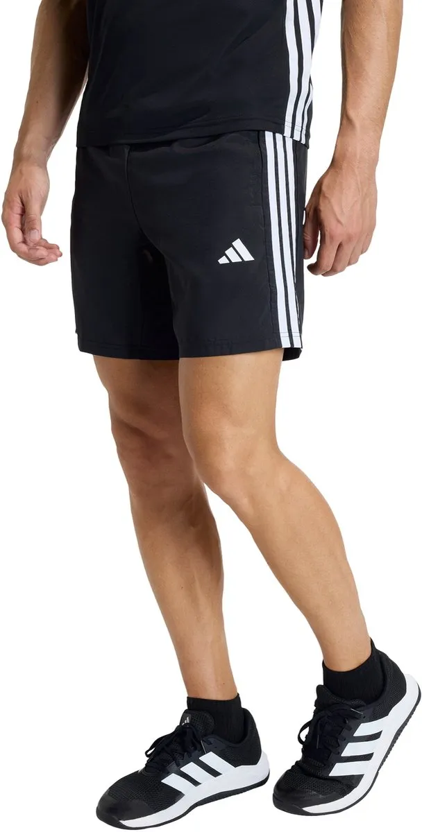 adidas Performance WORKOUT ESSENTIALS Base 3-Stripes Short - Heren Zwart