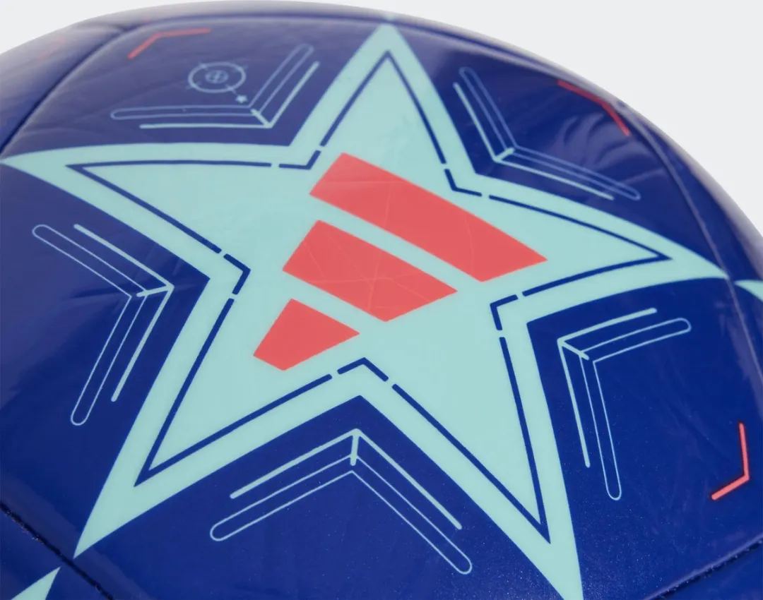 Adidas Bal UCL CLB Maat 5 - Aqua/Lucblu/Turbo Blauw